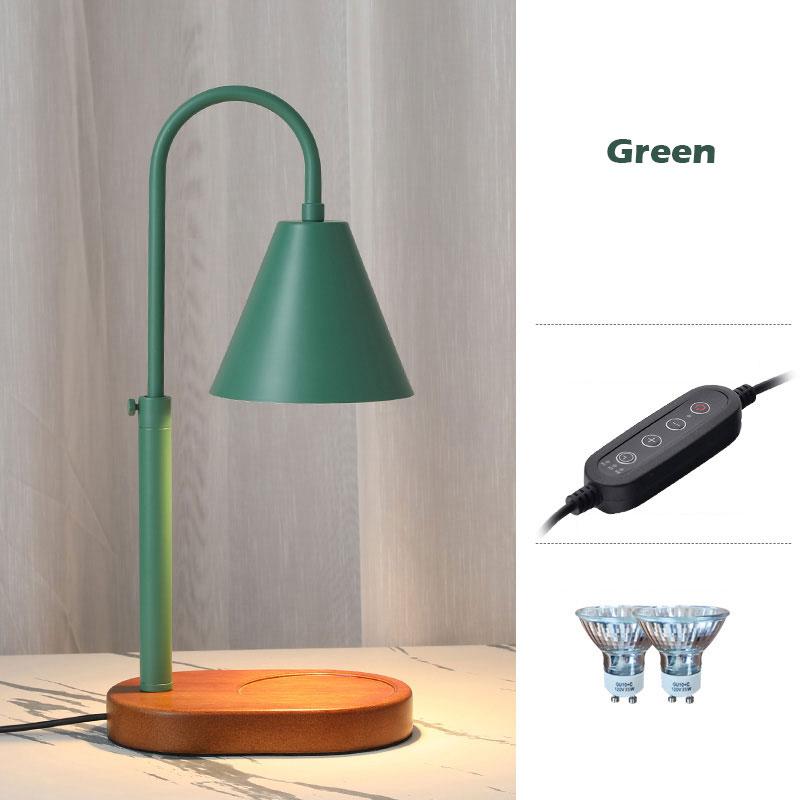 Telescopic Lamp Bedside Table Timing Korean Room Decor Aroma Lamps Nordic Candle Warmer Height Adjustment Intelligent Vintage