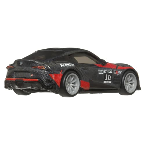 Hot Wheels Boulevard 2021 Toyota GR Supra Vehicle Toy Diecast Car for Ages 3 and Up, Black, HRT56