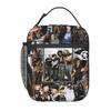 Tokio Hotel Emblem Insulated Lunch Bag for Women Children Leakproof Food Boxes Thermal Lunch Box Tote