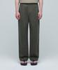 MUSINSA STANDARD Cotton Linen Two-Tuck Wide Pants [Khaki]