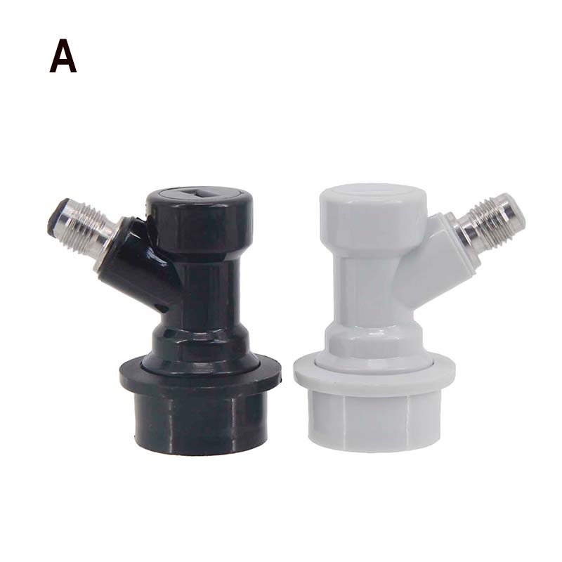 Mini-Fass Ball Lock Zapfhahn Spender Inklusive 50cm Silikonschlauch 304 Edelstahl Spender Homebrew Spear