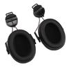 1 Pair Helmet Attachable Ear Muff Noise Canceling Soft Comfortable Ear Protection Sound Blocking