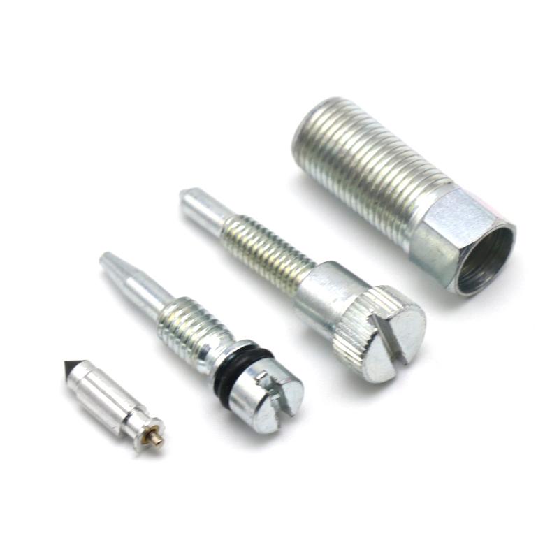 Sclmotos For AMAL Carburettor Rebuild Kit AMAL Racing Carburettor Repair Kit Float House Seal Adjusting Screw Main jet Idle jet