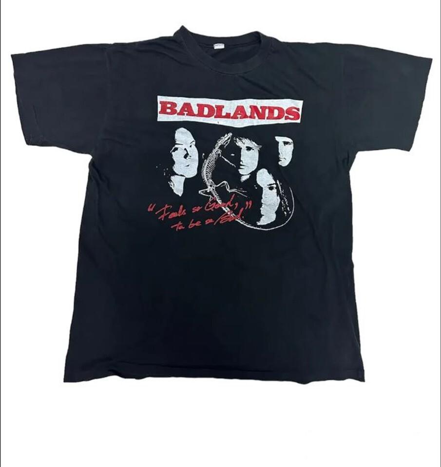 Band Badlands Feel So Good TShirt Cotton For Men Women UU464 Unisex T-Shirt S