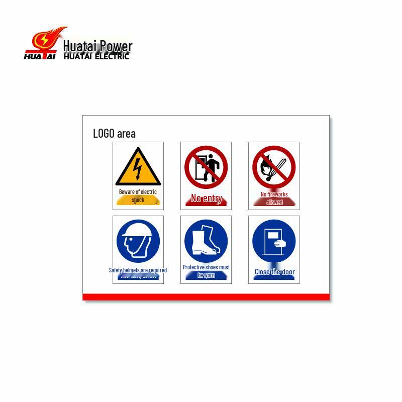 HUATAI HT-FSN-B13 Electrical Safety Sign