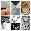 Wholesale Gray Natural Shell Beads Gray Mother of Pearl Bead Square Slice Shape Shell Charm for DIY Neckalce Earrings Jewelry