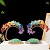 Natural Natural Crystal Tree Handicrafts Crystal Wishing Tree Ornaments Mini Tree Model  Office