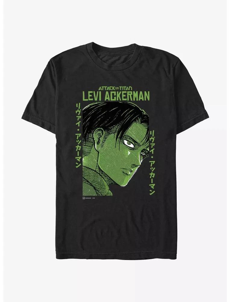 Anime Attack On Titan Levi Ackerunisex T Shirt Size S 4xl Gift For Friends