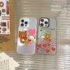 Rilakkuma Phone Case For iPhone 16 15 14 13 12 11 Pro Max X XR XSMAX 8 7 Plus Matte Shockproof Back Cover