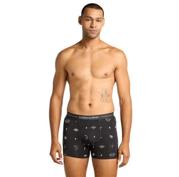 Icebreaker трусы-боксёры Merino 150 Anatomica Explore More
