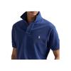 Polo Ralph Lauren SS25 Pony Embroidered Mesh Short Sleeve Polo Shirt Men Polo Shirts Blue 710680784-434