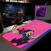 Anime D-Dandadanes Mouse Pad RGB Backlit Mouse Pad Laptop Mouse Pad Laptop Gamer Computer Desk Gaming Accessories