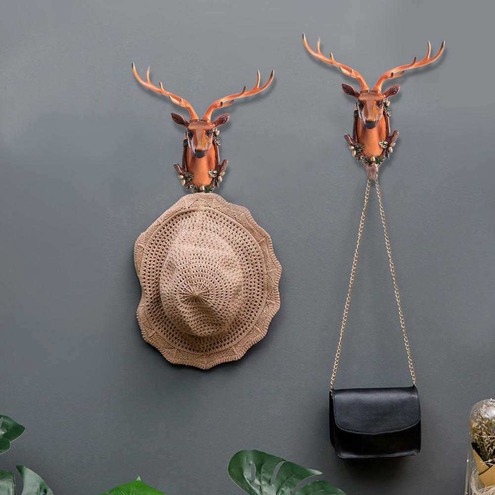 Harz Tier Form Bad Wand Handtuch Hängen Haken Mantel Hut Schlüssel HangerRetro