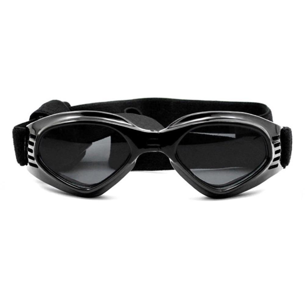 

Adjustable Pet Sunglasses Foldable Dogs Goggles Comfortable To Wear Dog Eyewear Photography Prop чорний