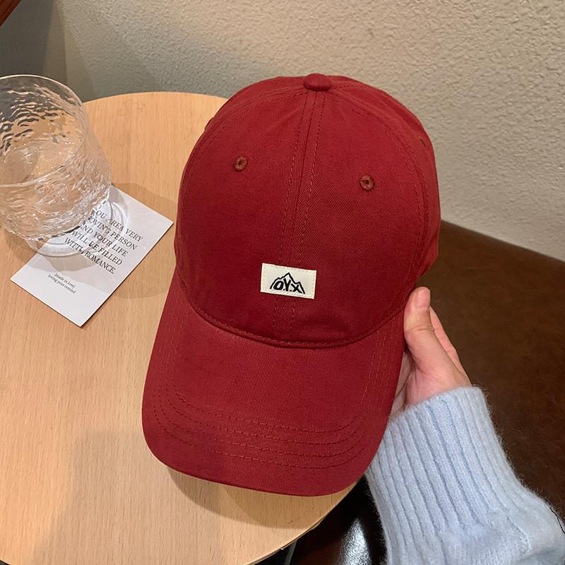 Vintage Brown Baseball Cap For Women Stylish And Versatile Sun Protection Hat