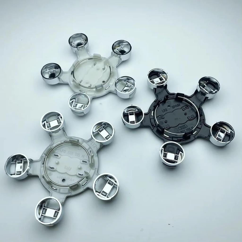 4PCS 135mm Car Five Claws Wheel Center Cap Hub Covers 4F0601165N Accessories For xmfk4 A4 B8 B6 B9 B7 A3 8P 8V 8L A6 C7 C6