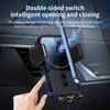 Ny QI Induktion Biltelefonhållare 15W Trådlös laddning Billaddare Luftventil Dashboard Support för iPhone 12 13 14 8 Samsung LG