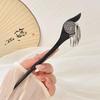 Chinesische High-End Quasten Haarnadel: Hanfu-Haaraccessoire im antiken Stil aus Holz