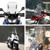 Clip On Motorcycle Windshield  Spoiler Wind Screen Deflector EOA