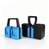 Wall Mounted Battery Storage Organizers Plastic Display Rack Drop Resistant Battery Tool Holder Base Fixing Devices