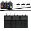 Car trunk storage bag SUV car seat back hanging bag Multi functional storage mesh bag Car interior storage items