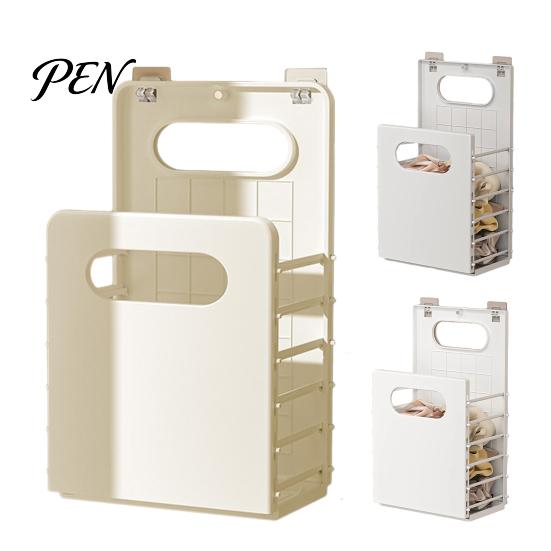 Space Saving Storage Bin Wall Mounted Laundry Hamper, Breathable Large Capacity Container, Foldable Clothes Basket Basket, for Bathroom And