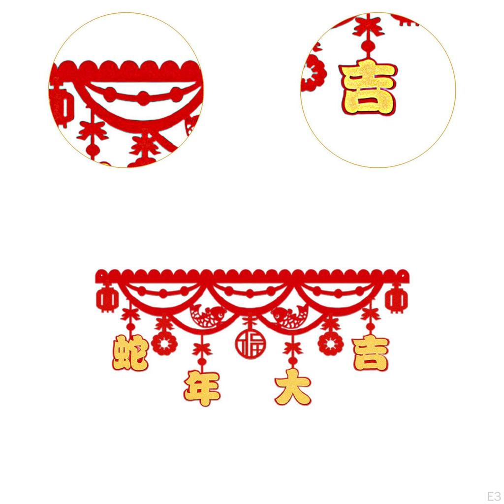 Årsbanner för dörr- och väggdekoration