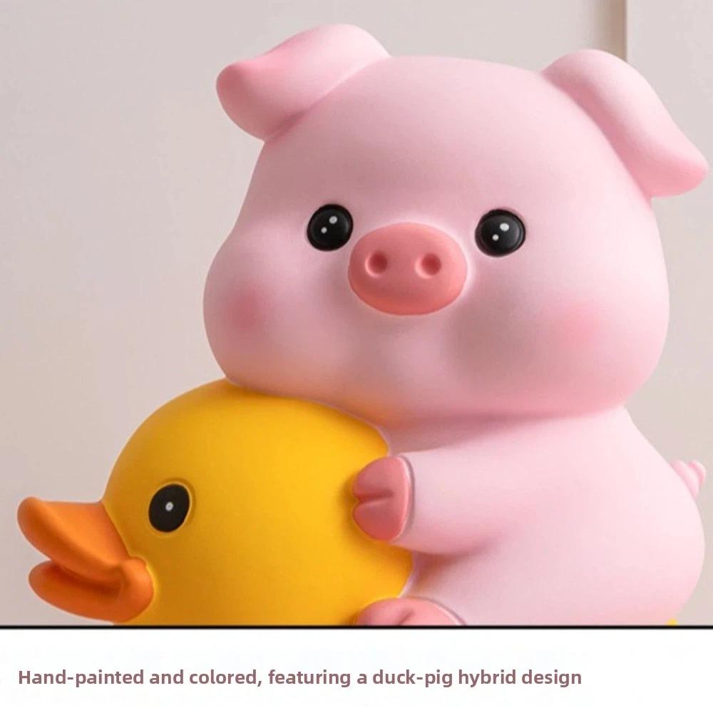 Animal Pig Money Jar Vinyl Coin Saving Box Durable Pig Vinyl Piggy Bank  Kids Children