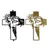 Acrylic Crosses Wall Decors Religious Wall Art Minimalists Crucifix Sculpture for Church Home Office Baptisms Decors
