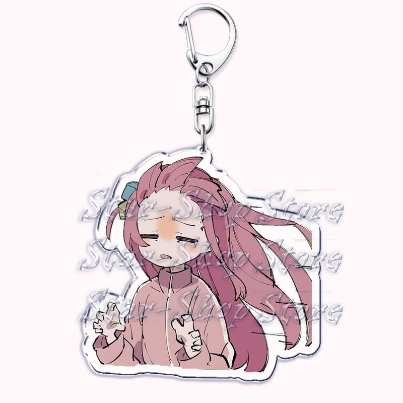 

Cute Cartoon Anime Keychains for Accessories Bag Hitori Gotoh Nijika Ijichi Ryo Yamada Ikuyo Kita Keyring Jewelry Fans Gifts