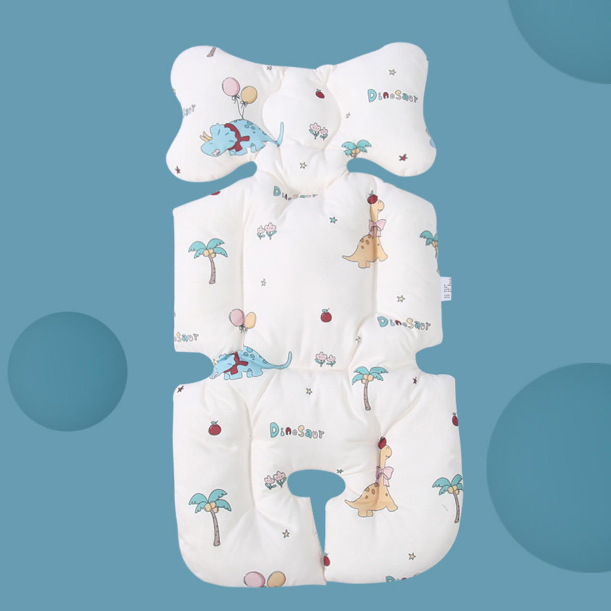 

Stroller Mat Autumn and Winter Baby Walking Artifact Cushion Cotton Mat Stroller Dining Chair Cushion Soft one size