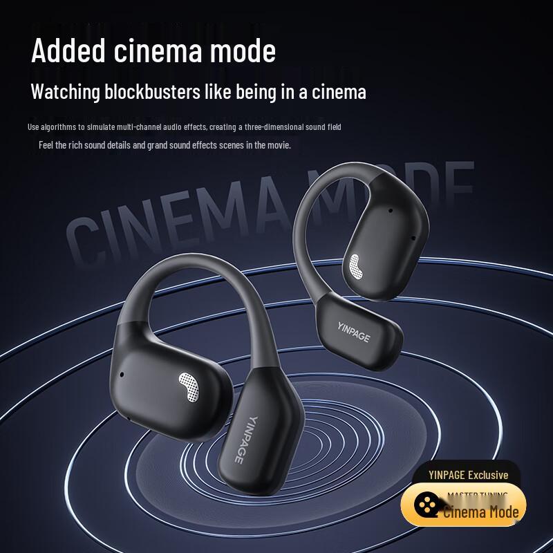 Yinbeiqi Open Air Open-Ear Bluetooth Ear Hook Sports Earphones