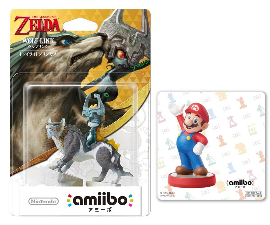 

amiibo Линк-Волк Legend of Zelda Оригинальная наклейка в комплекте [Twilight Princess] (Сериал) [Бонус]