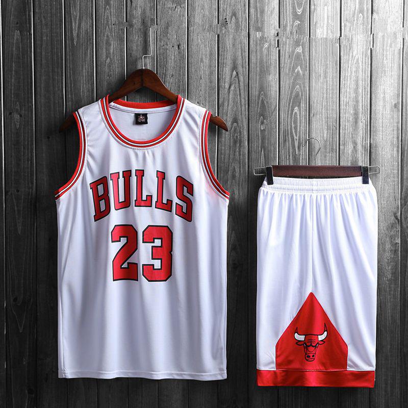 Conjuntos Nba Camisetas Bulls Para Parejas Camiseta Y Pantalón De