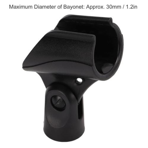 Kafuty-1 Wireless Microphone Clip, Portable Microphone Clip for Microphone Stand