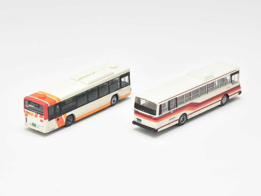 TOMYTEC The Bus Collection Shimotsui Electric Railway Bus Set of 2, Diorama Supplies