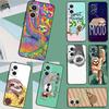 Sloth Case For OPPO Reno 13F 13 12 11 F 8T 7 8 10 Pro OPPO Find X8 X6 Pro X3 X5 Lite Phone Cover