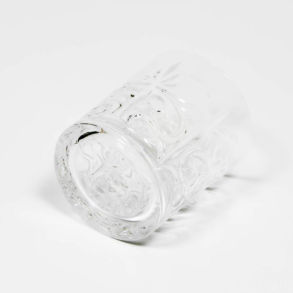 TAMAKI RCR Rocks Glass, TATTOO, Diameter 8.2cm X Height 9.4cm, 310ml, Made In Italy, Clear, T-932018