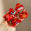 Löwentanz Gott des Reichtums Anhänger Niedlicher Chinesischer Neujahr Schlüsselanhänger Plüschtier Schlüsselanhänger Geburtstagsgeschenk