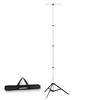 Naturehike Hammer Lantern Stand for BBQ Camping, Aluminum Alloy Construction, Extendable, 2kg Weight Capacity, Includes Storage Case (Silver)