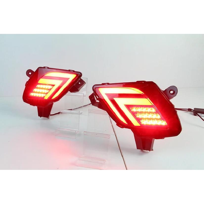 2PCS LED Reflector For Mazda CX-5 CX5 2013 2014 2015 2016 Car Tail Light Rear Bumper Light Rear Fog Lamp Brake Light