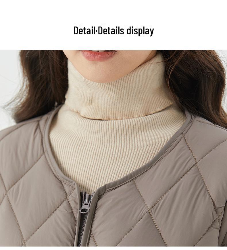 Women's Quilted Long Cotton Coat with Fur-Trimmed Sleeves 2401