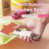 Mini Sealing Machine Magnetic Bottle Opener Refrigerator Magnet Snack And Condiment Sealing Bag Clips for Food Freshness