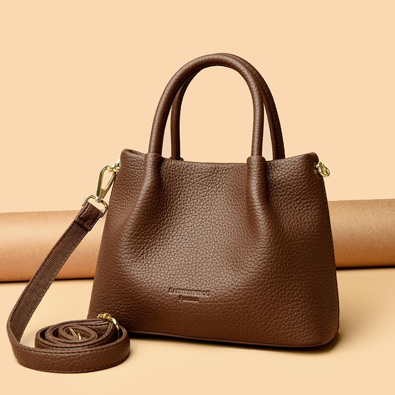 Large Capacity Tote Bag, Casual Shoulder Bag with Side Pocket, Single Shoulder Bag, Elegant Crossbody Bag