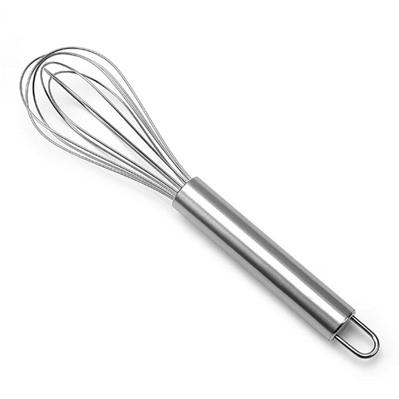 12inches Stainless Steel Balloon Wire Whisk Egg Beater Mixer Kitchen Baking Utensil Tools