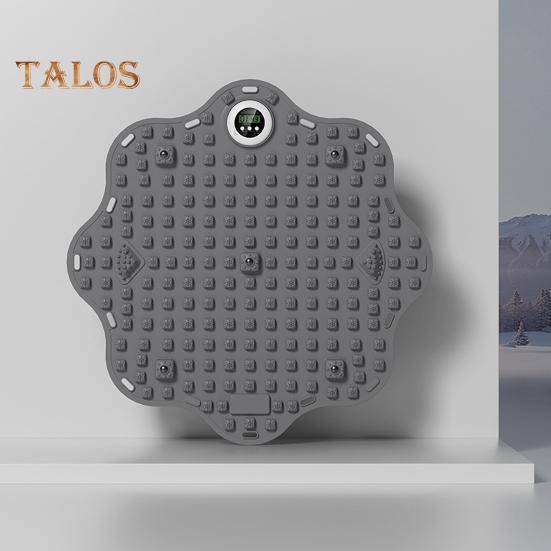 Foot Massager Mat with Timer Feet Pain Relief Muscle Relaxation Foot Reflexology Pad Anti-slip Portable Acupressure Pad Portable Stone Walking