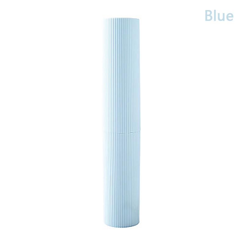 

Портативный дорожный держатель зубной щетки, держатель зубной пасты, футляр для хранения, коробка-органайзер синий