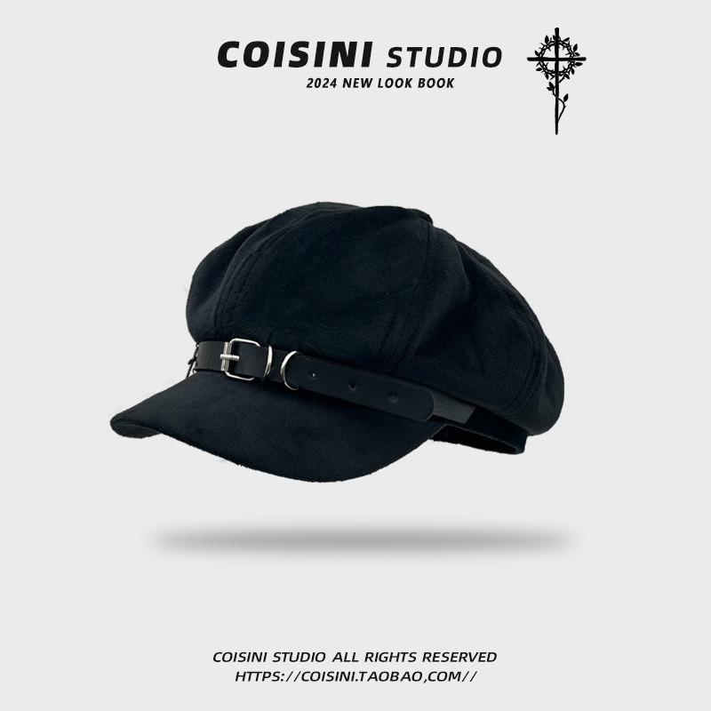 Cozy And Cute Octagonal Hat Women Made From Soft Cotton For Spring Wear Autumn