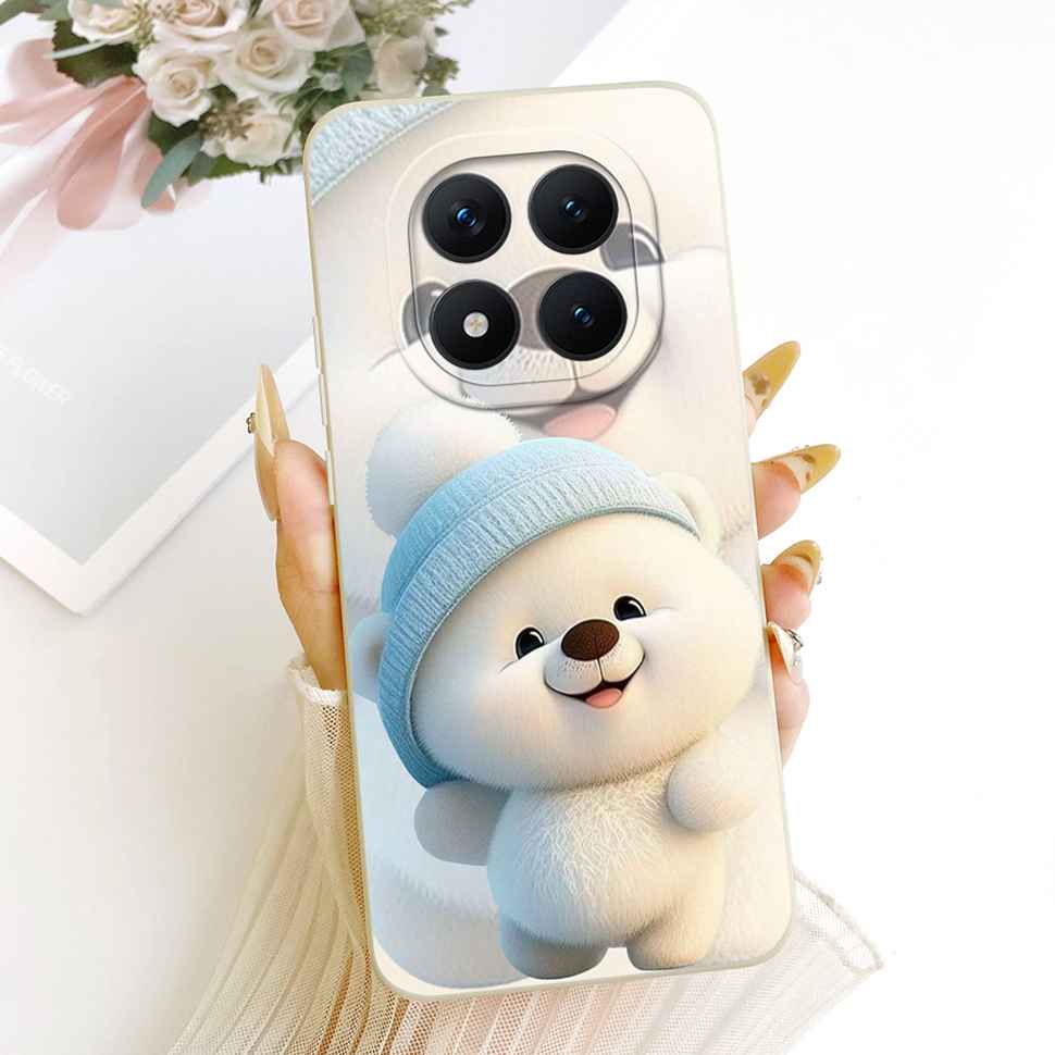 Cartoon Rabbit Case For Redmi Note 15 Pro Casing Cute Soft Phone Cover For Xiaomi Redmi Note15 Note 15 Pro 5G Capa Fundas