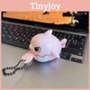 Adorable Shark Dinosaur Keychain Rope Toy Made From Durable Plastic Material For Kids